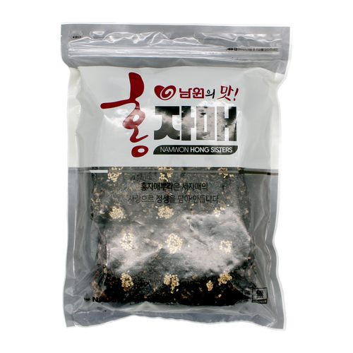 홍자매부각 남원 정통 찹쌀 마른 김부각 대용량 1봉(30매 260g) : 홍자매부각