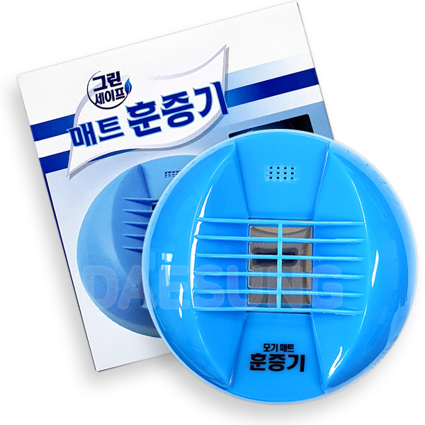그린세이프 매트훈증기 X3개 전자 모기향 : 대성메디칼