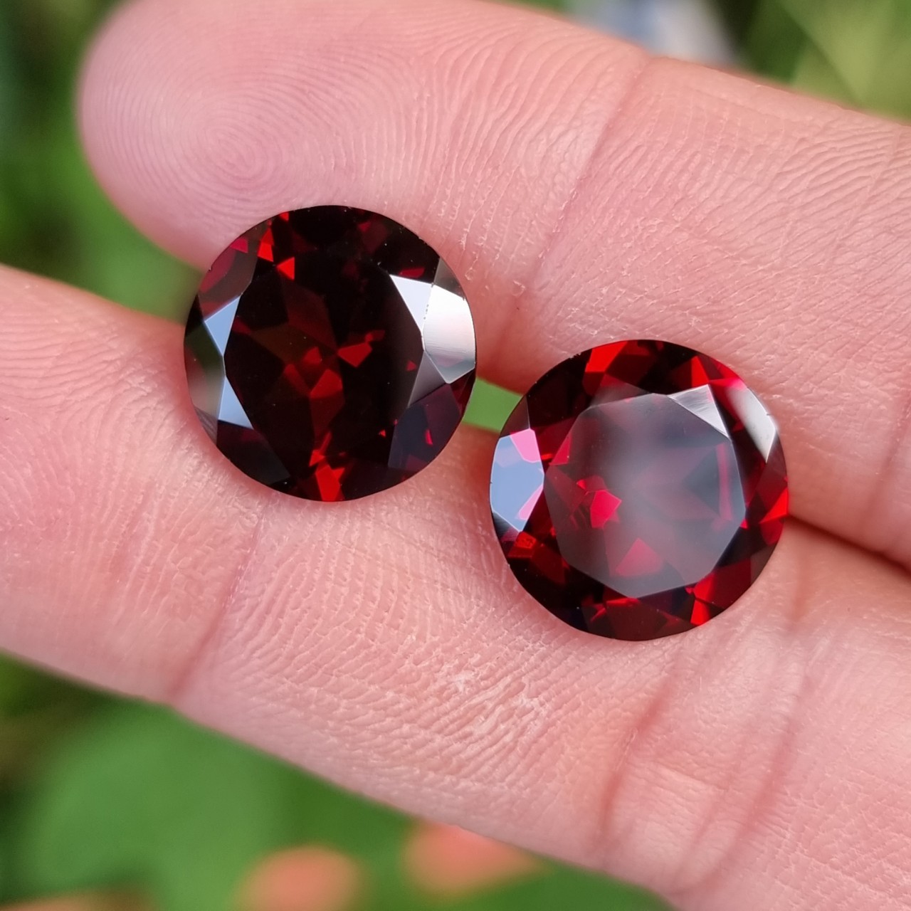 로돌가넷 귀걸이 세트감 16.4ct 아이클린 : 엘리젬