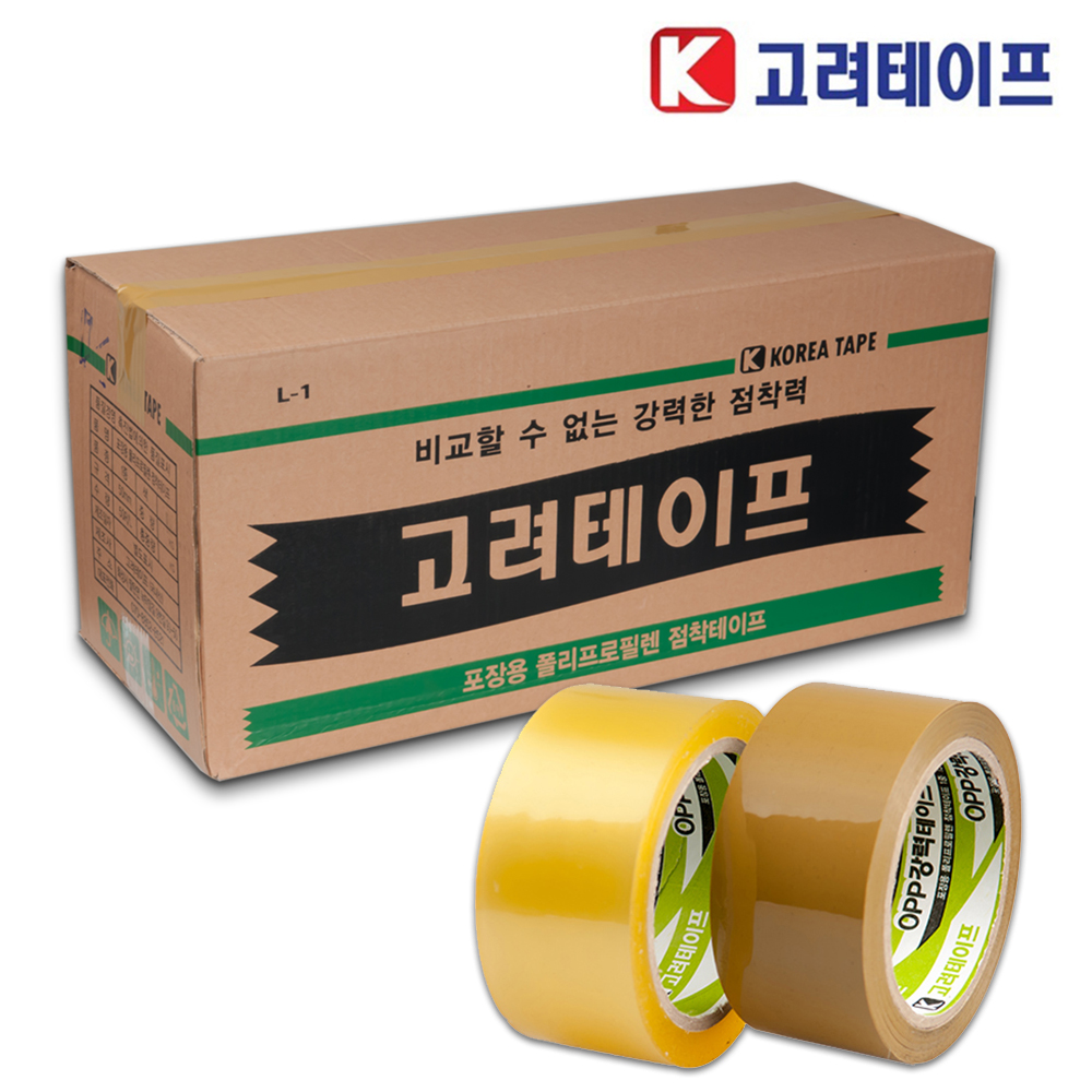 [다이소박스] 고려테이프 OPP테이프 : 다이소박스