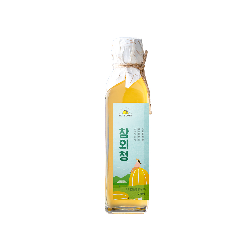 성주참외로 만든 수제청 , 참외청 210mL : YELLONG 옐롱