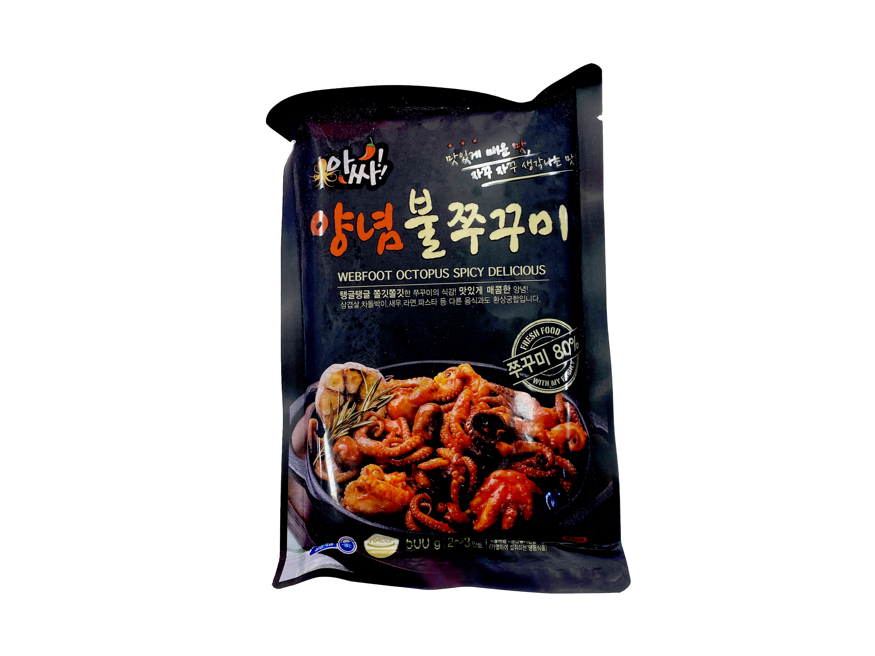 아싸 양념불쭈꾸미(매운맛)_500g : 푸드엔마트