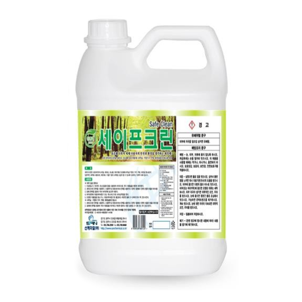 친환경 세이프크린 3.75L 고농축 다목적 중성세제 : 대명크린