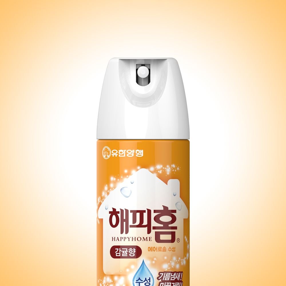 [갤러리아] [유한양행]해피홈 모기약 수성 에어로솔 감귤향 500mL 6개 : 갤러리아백화점