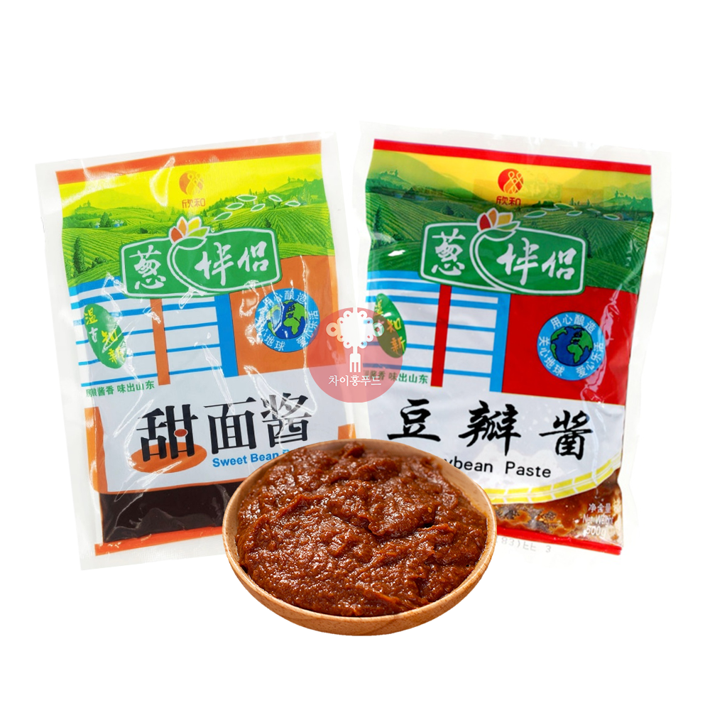 중국식품 중화요리 총반려 두반장 첨면장 춘장 더우반장 티엔미엔장 400g : 차이홍푸드