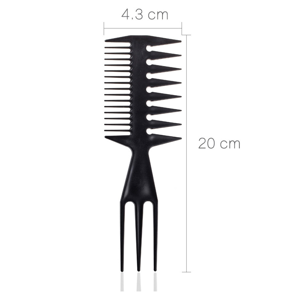 3WAY 포마드 빗 머리 남자 바버샵 브러쉬 쇠빗 미용실 콤 스타일 콤브 헤어 스타일링 : 뉴피아