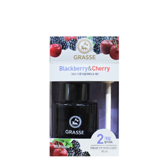 불스원 그라스 디퓨저 블랙베리체리 45ml : 아이레벨101