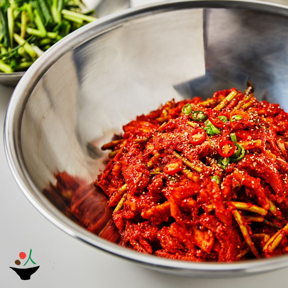 [캠핑맛집]수연이네 맛깔 홍어무침 500g 삭히지 않은 새콤달콤매콤맛 : 오수연푸드