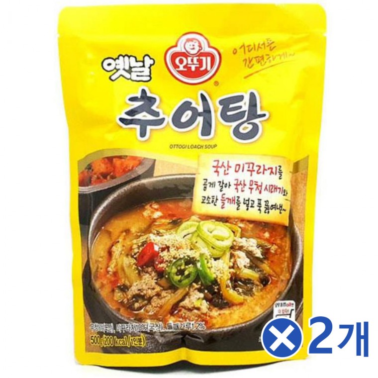 간편식 옛날 추어탕 500gx2개 간편식품 간단한요리 : 오구오구냠냠