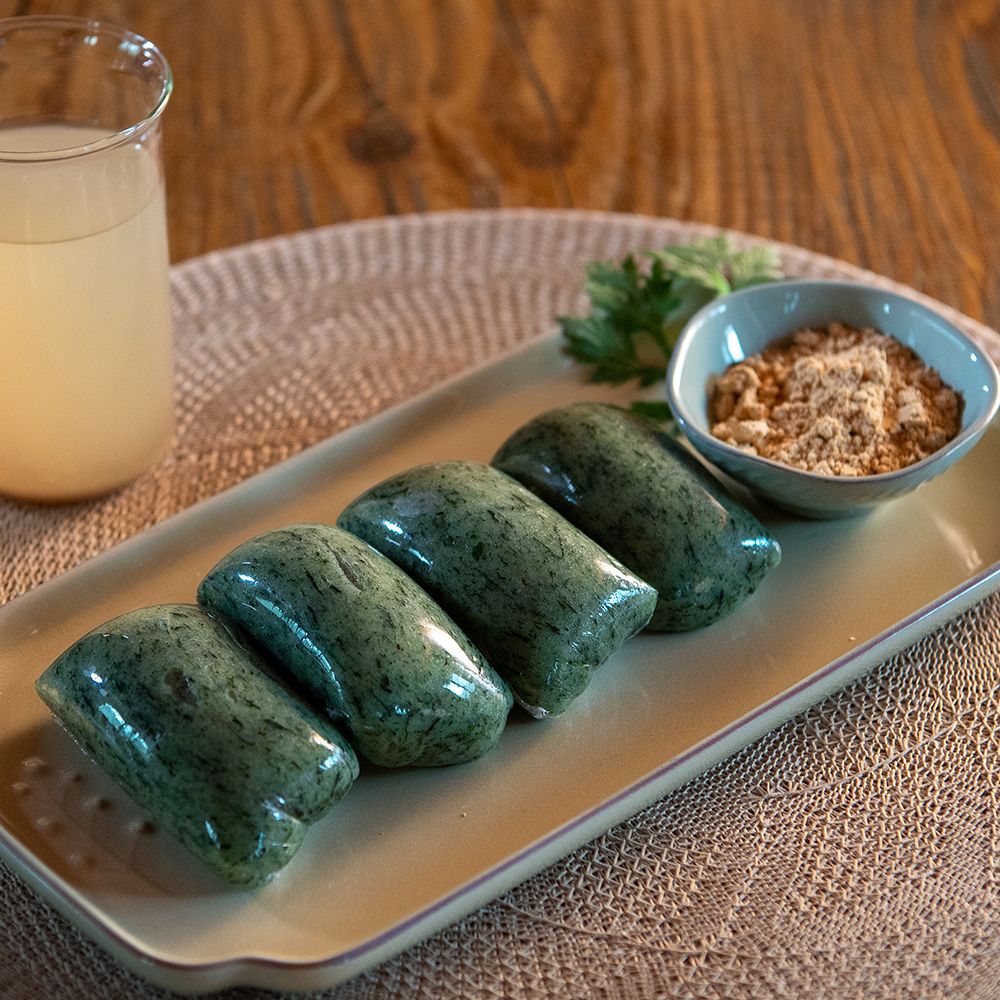 양양 송천떡마을 쑥미지떡 3kg / 4kg : 송천떡마을