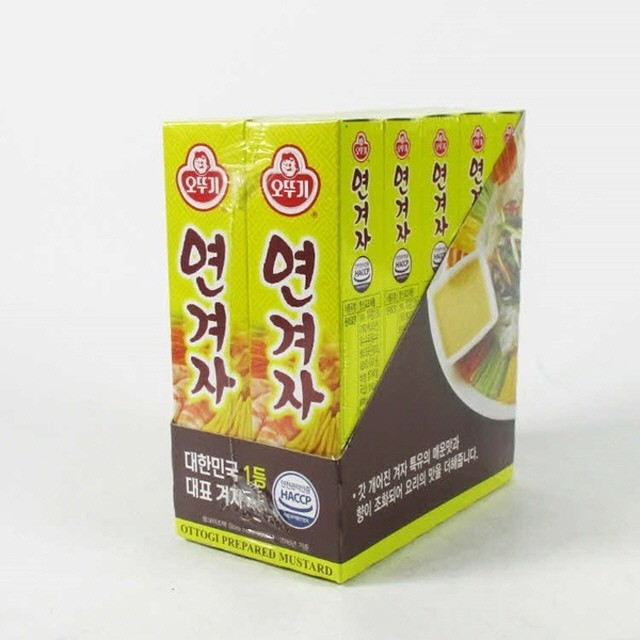 오뚜기 연겨자 튜브 35g X 10 : 오구오구냠냠