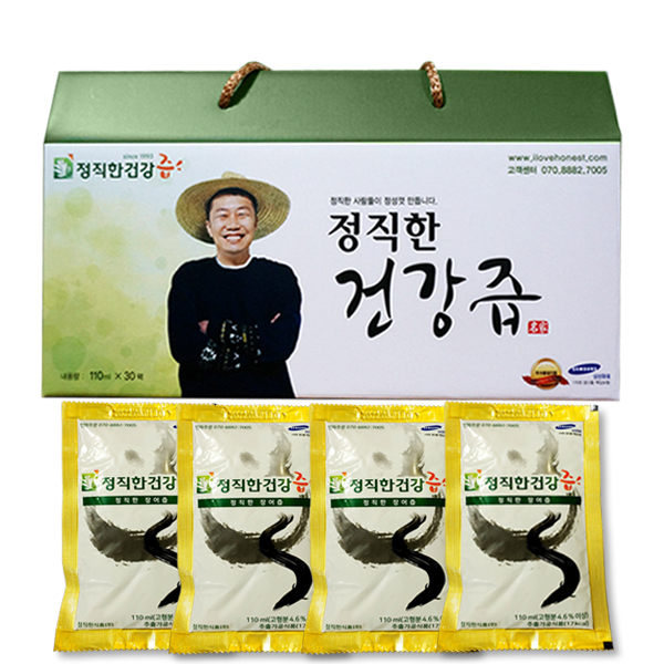 [정직한건강즙] 정직한 장어즙 90포 110ml 국내산 장어 엑기스 진액 : 정직한 건강즙