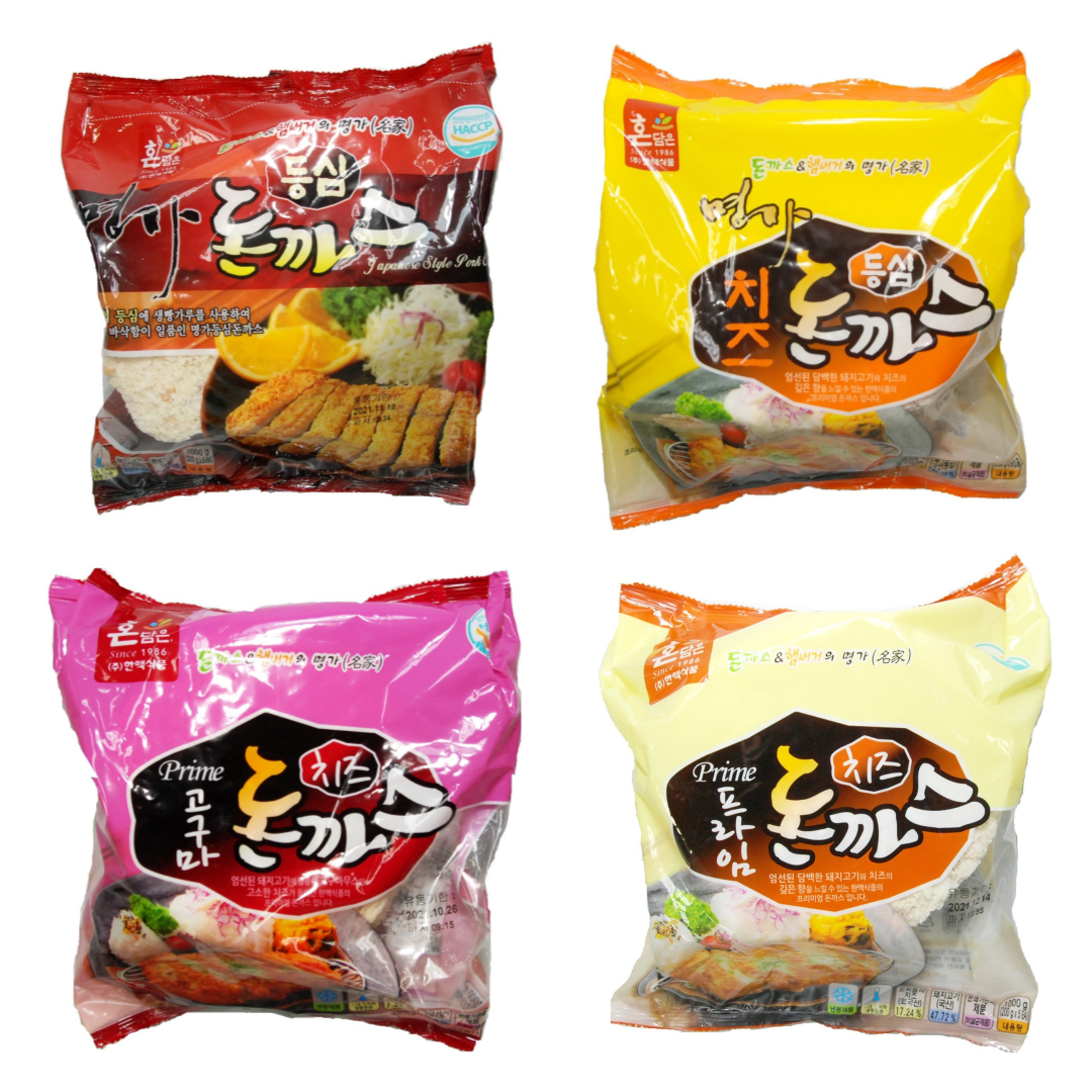 한맥식품 명가 순살 등심 돈까스 200g x 5장 식당용 식자재 : 건강한유통