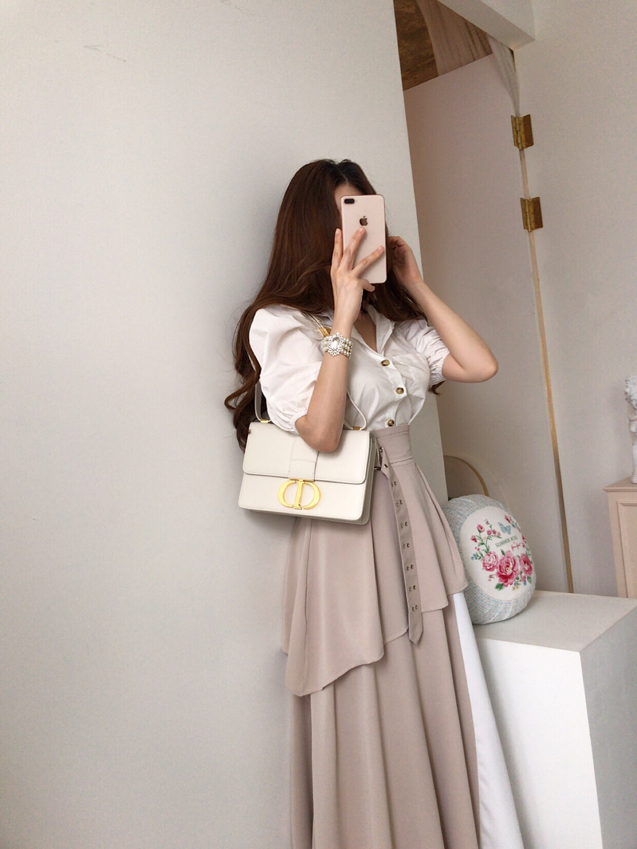 (무료배송) 아르뎅 셋업 3 piece SET (블라우스&스커트&벨트) [비비아레이디] : vivia