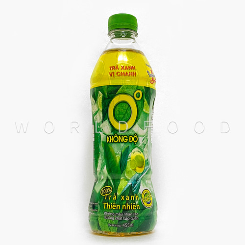 베트남 음료 레몬 그린티 녹차 KHONG DO 455ml 월드푸드 : 월드푸드