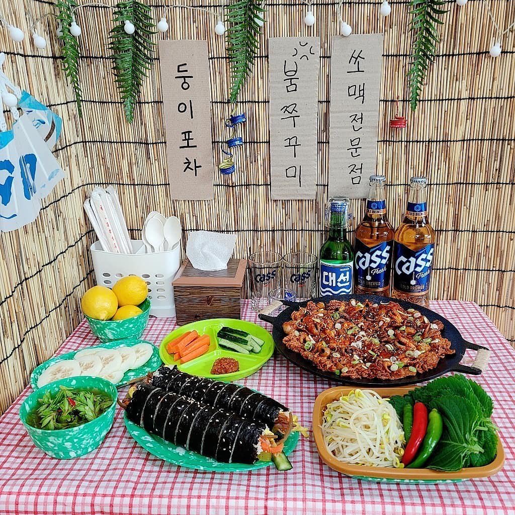 양념쭈꾸미 볶음 500g 혼술 캠핑요리 캠핑 밀키트 양념주꾸미 : 붐쭈꾸미