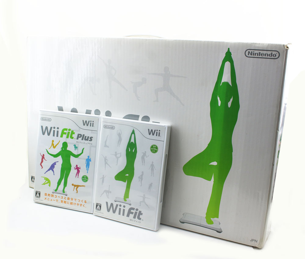 닌텐도 위  wii  일본판 정품  닌텐도 위 핏 WII FIT  밸런스 게임  실내운동  위핏 전용 디스크 2장 : 아이디얼74