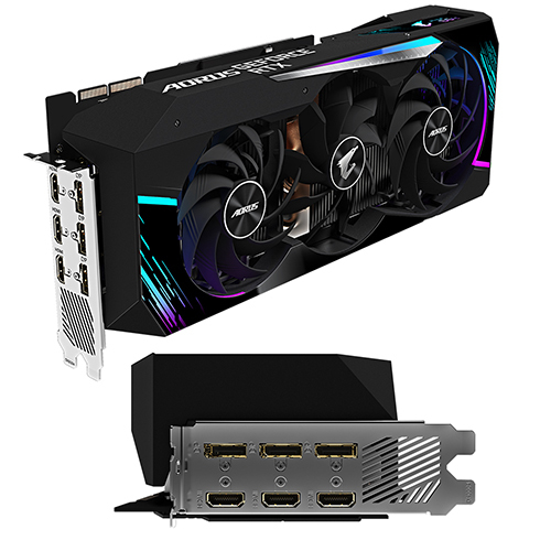 GIGABYTE AORUS Master 지포스 RTX 3090 D6X 24GB 제이씨현 : 현컴