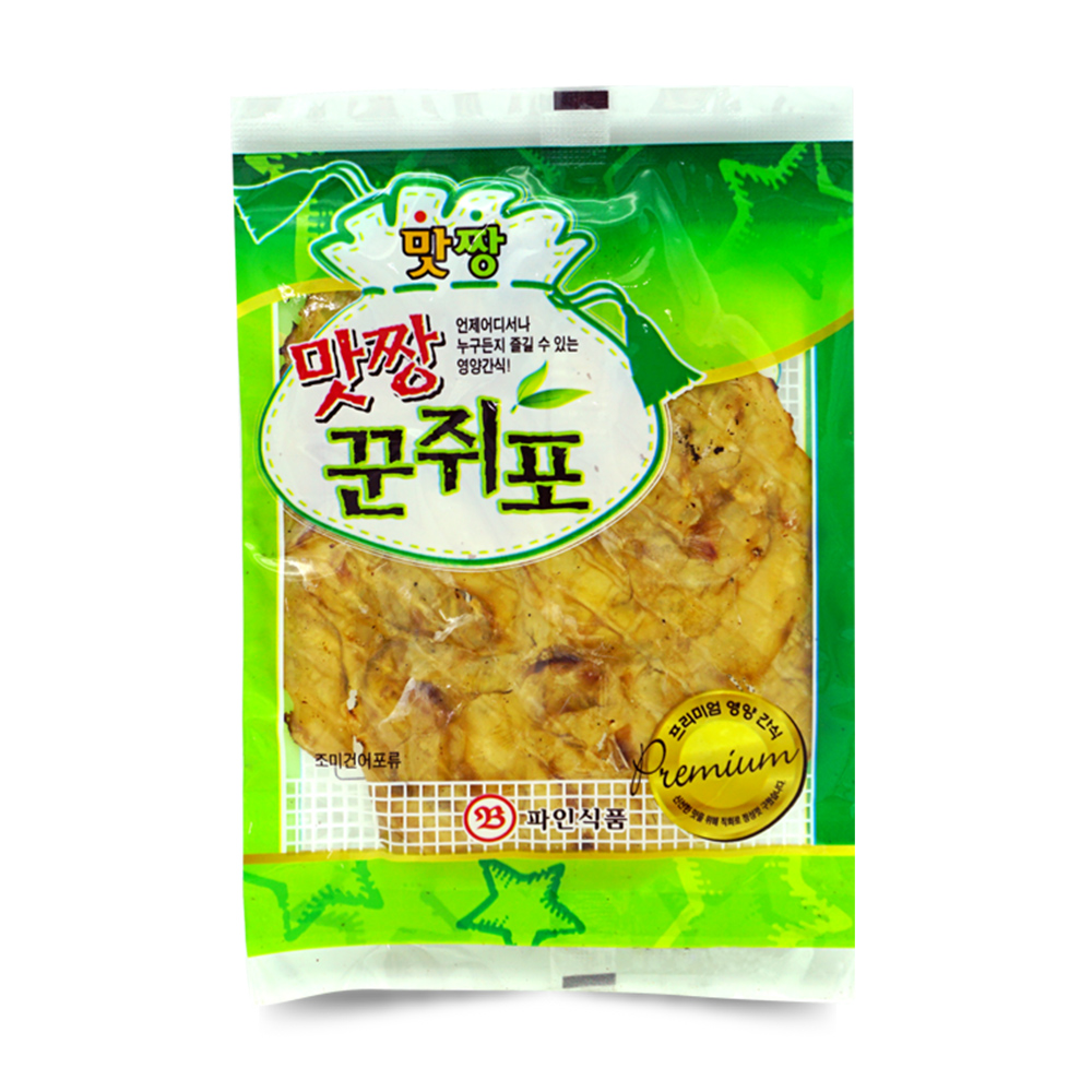 큰손 편의점 맥주 안주 혼 술 안주베스트 구운 맛짱 꾼쥐포 18G : 큰손-BIGHAND