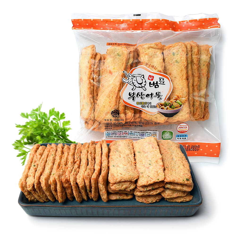 범표 부산어묵 야채 맛짱이 어묵 오뎅 (700g-25개입) 김밥 반찬 볶음 탕 떡볶이 용 : 범표어묵본점