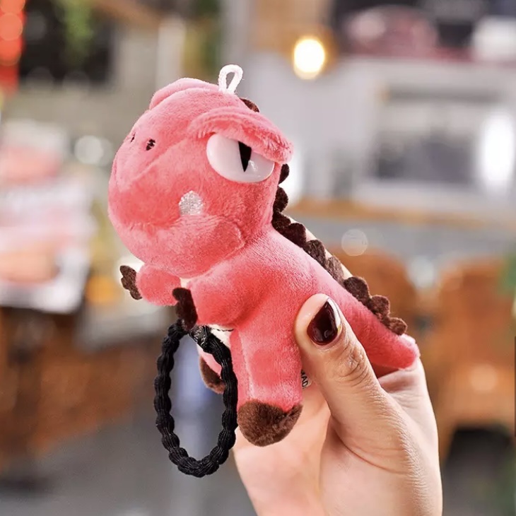 공룡 티라노사우루스 인형 머리끈 : 캘리팜