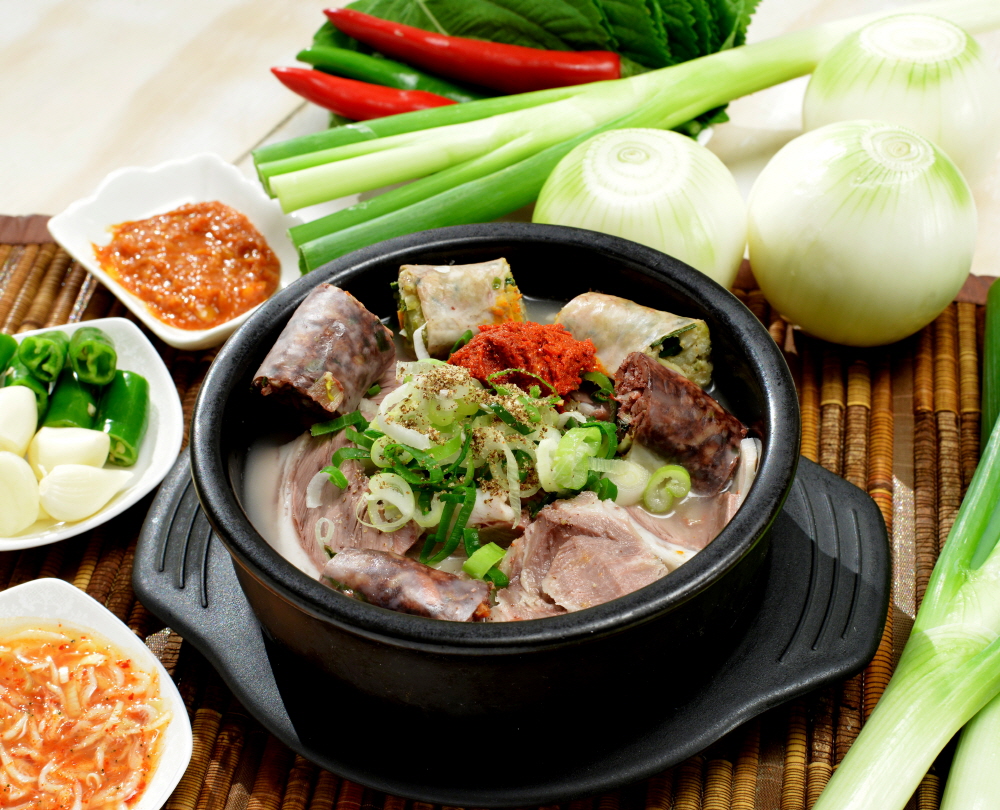 순대국 (육수+순대,돈두육+비법양념소스 별도포장), 순대국밥 순댓국 : 정운식품