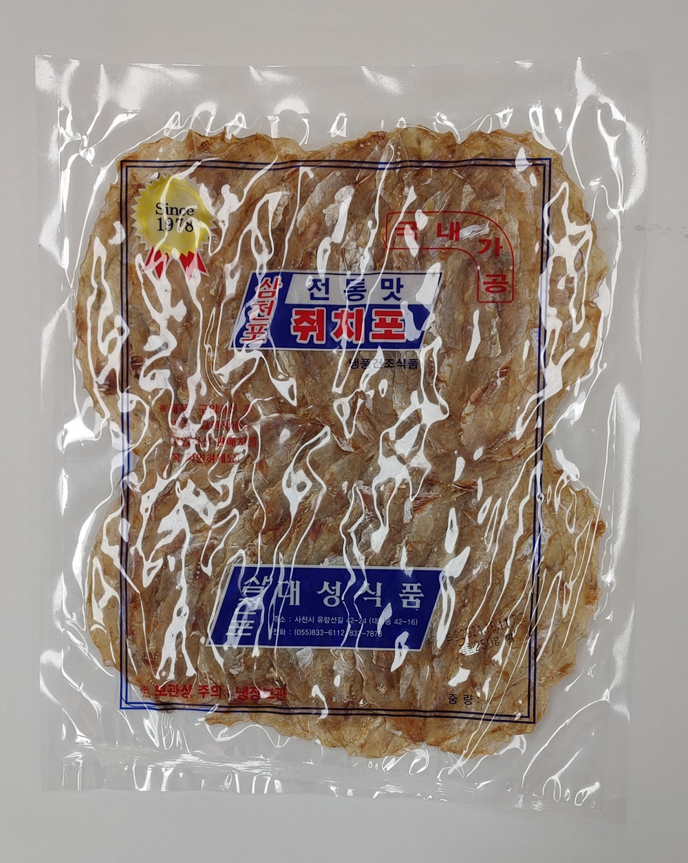 건어물 삼천포 전통맛 쥐치포 쥐포 250g ( 국내가공 - 중국산 ) 삼천포 대성식품 : 푸드 삼천포