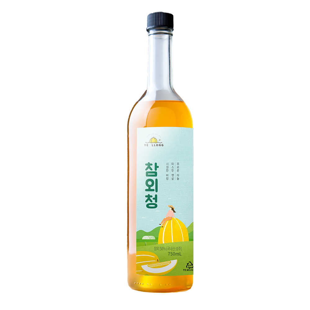 성주참외로 만든 수제청 , 참외청 210mL : YELLONG 옐롱