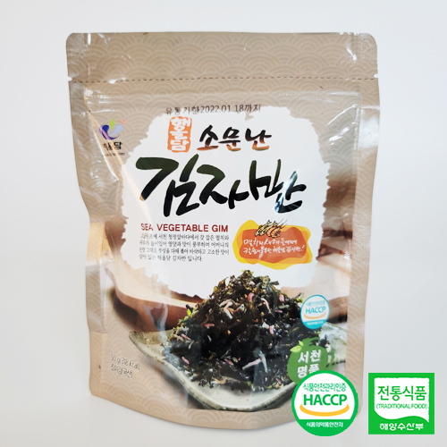 소문난 김자반(돌김+멸치+새우)50gX8봉 / 재래김 도시락 김자반 집반찬 김밥 : 서천가득몰