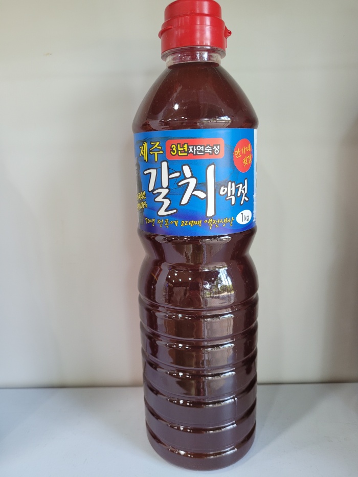 갈치액젓 액젓 제주갈치 만능간장 갈치젓 안가네 젓갈 1kg : 덕일젓갈