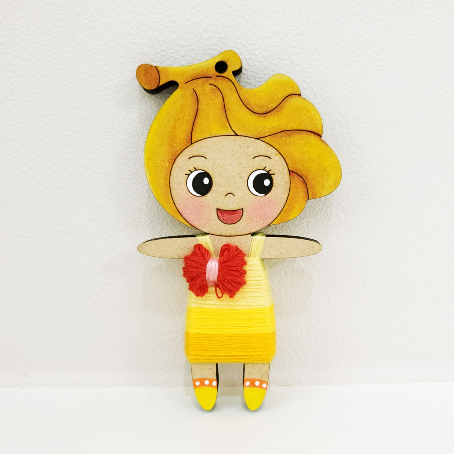 플레이우드 과일친구들 걱정인형 만들기 7종 DIY 키트 풀패키지 세트 : 아기자기우드
