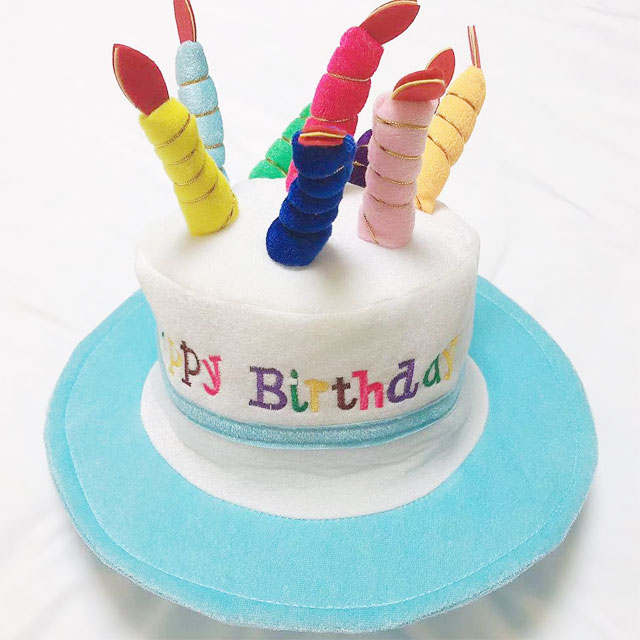 파티 이벤트 생일케익모자 생일축하모자 파티모자 스카이블루 : 코엔라이프