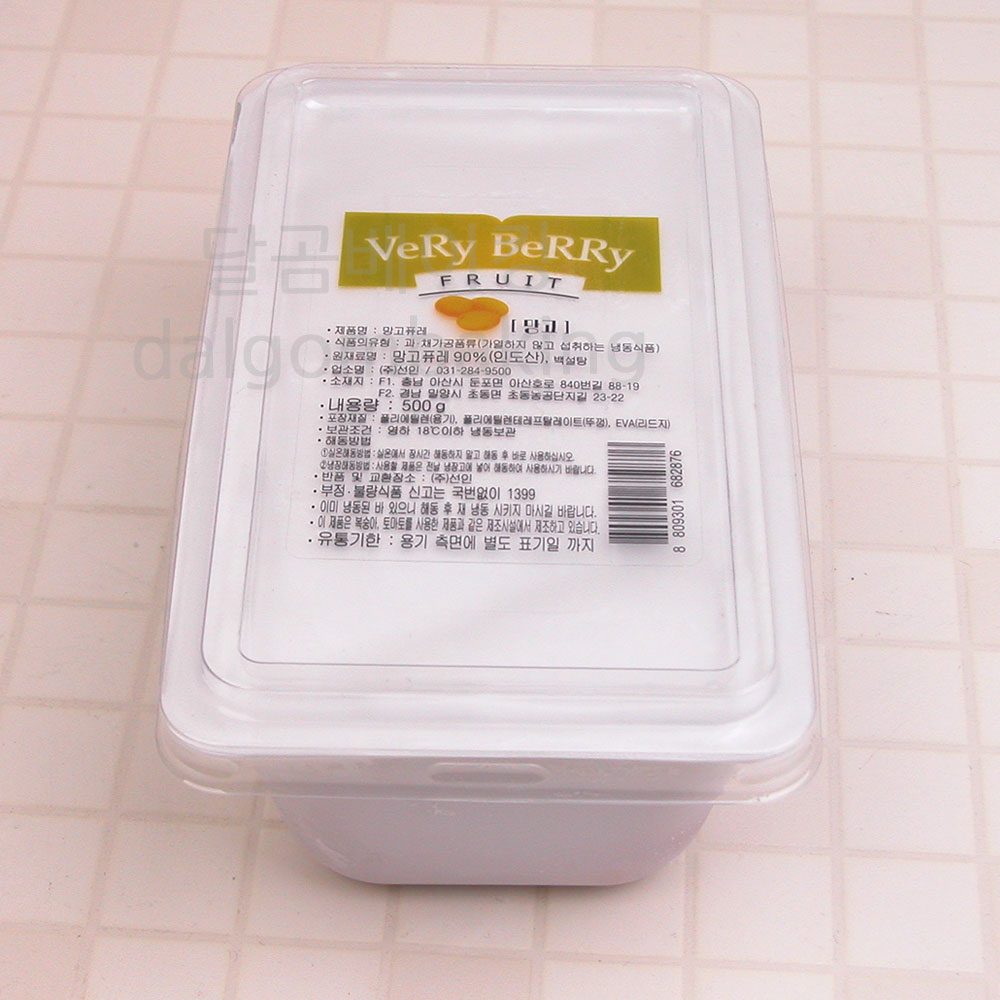 망고베리퓨레500g(Very Berry 망고베리) : 달곰베이킹