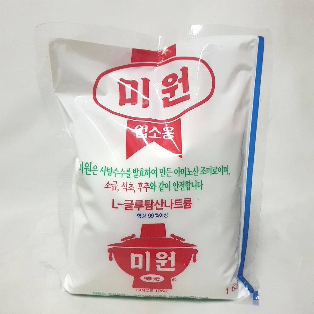 대상 미원 업소용 1kg : 로씨네 슈퍼마트