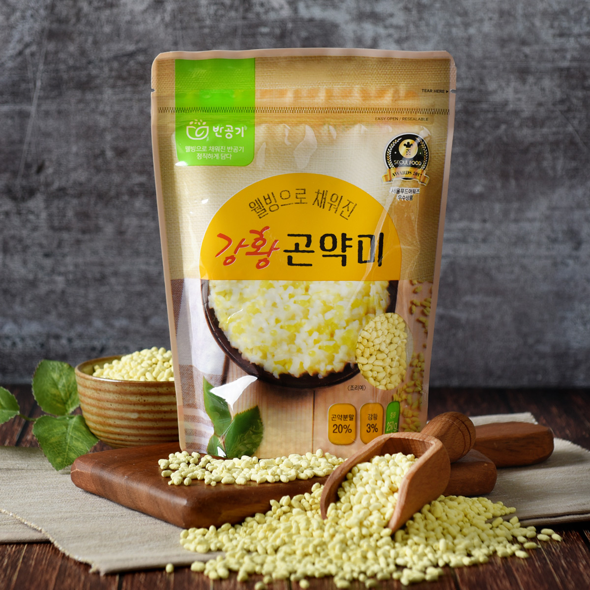 [해오름] 강황 곤약쌀 250g x 3개 : 두보식품