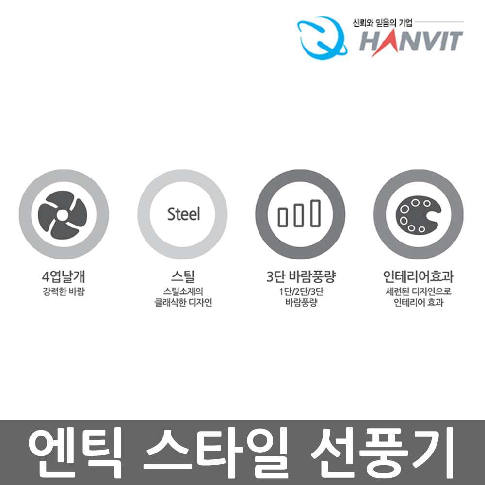 한빛 클래식 디자인 엔틱 스타일 탁상용 책상용 인테리어용 메탈 선풍기 UMF-8120GM : A클럽