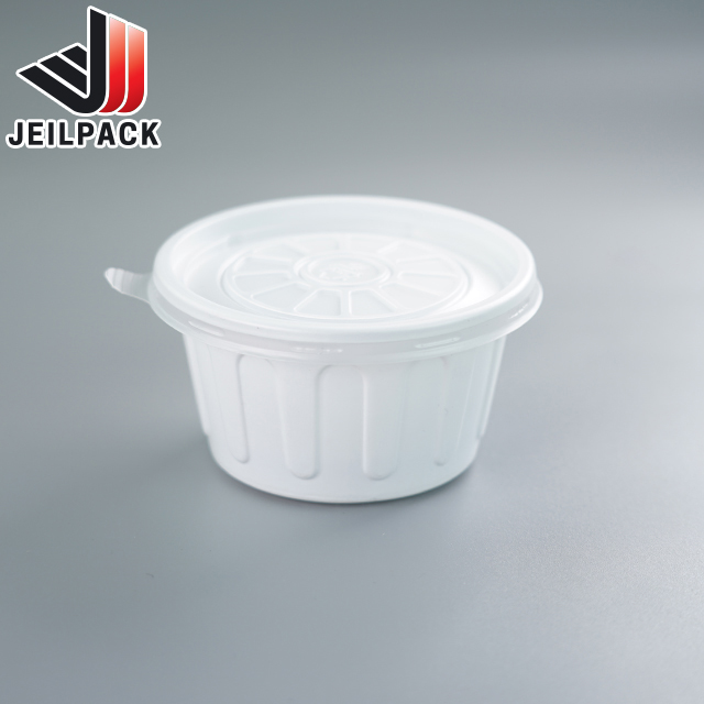 일회용 국물포장용기 다용도컵 배달 소스컵 JH 105파이 중 백색 반박스500개세트 : 제일팩