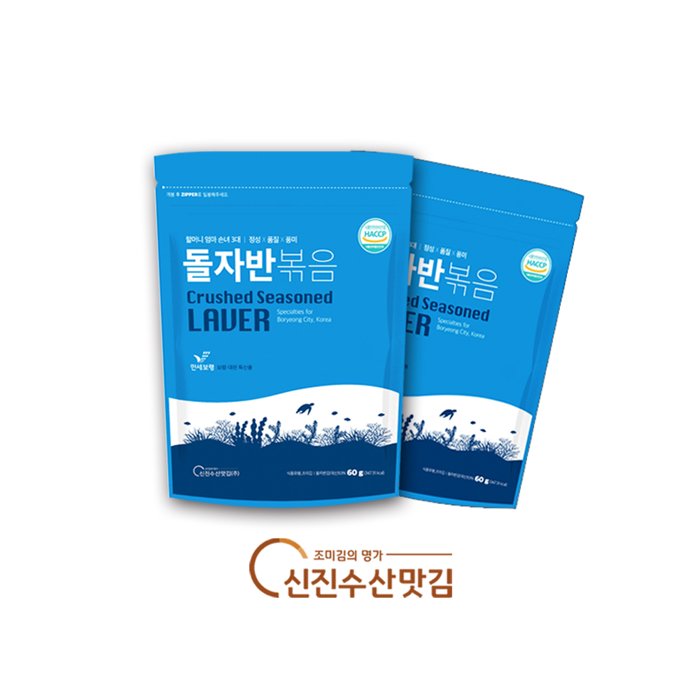 돌자반볶음 (60gx4봉)  / 신진수산맛김(주) : 신진수산맛김