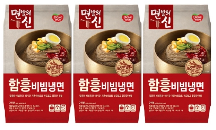 동원 평양 물 냉면 850g 함흥 비빔 냉면 405g 3팩 6인분 여름 음식 입맛 캠핑 : 제이제이더블유