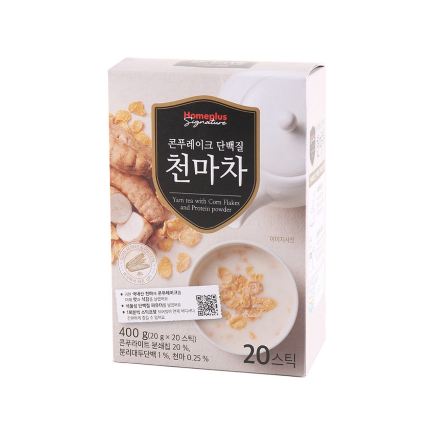 홈플러스시그니처 콘푸레이크 단백질 천마차 20T : 이레마켓몰