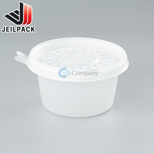 일회용 죽용기 JH 반투명 P-450 박스800개세트 : 제일팩
