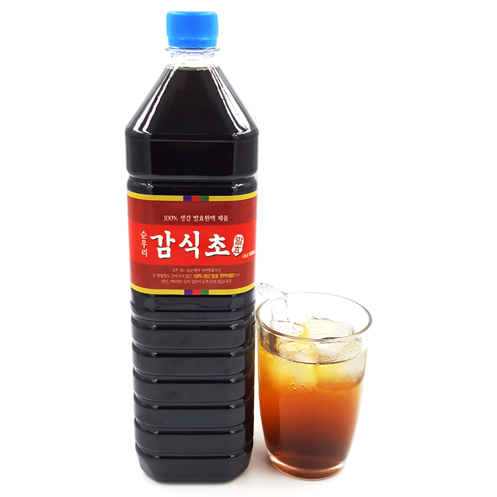 [미래웰푸드]자연천마식품 순우리감식초 1500ml 100% 국내산 생감 발효원액 : 미래웰푸드