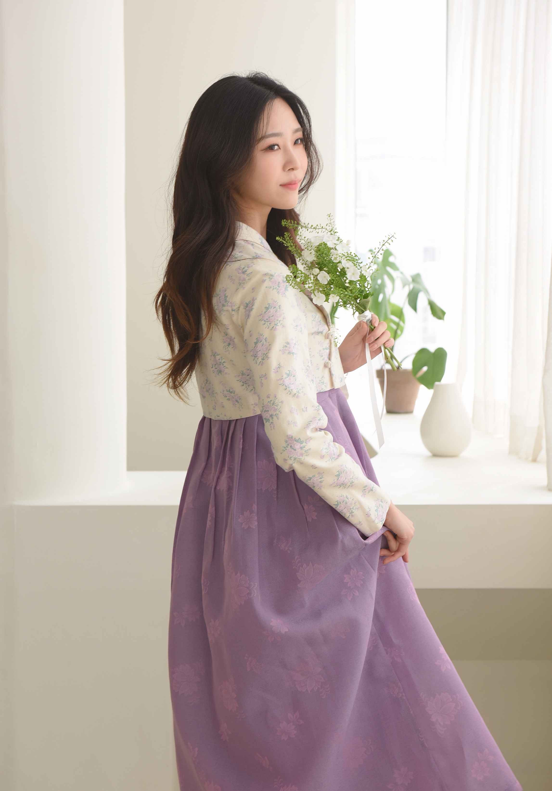 제비꽃 저고리 : 더고은 생활한복