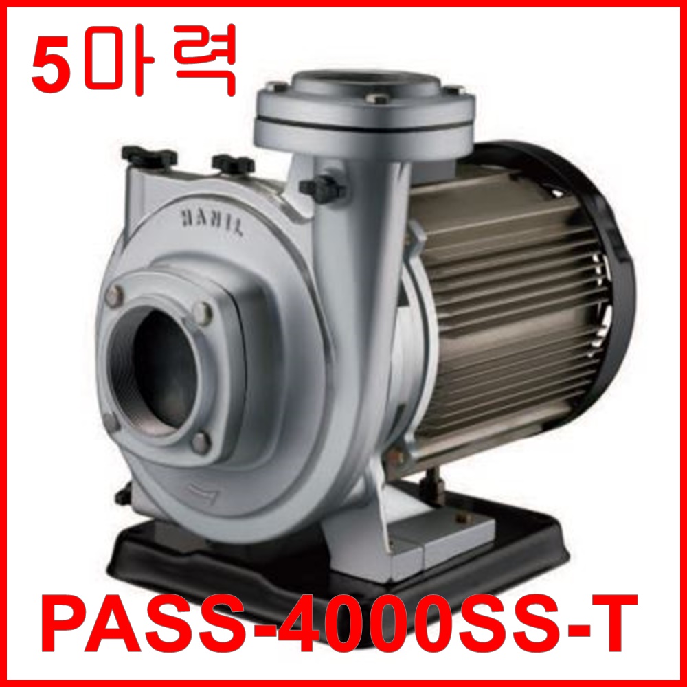 한일펌프 PASS-4000SS-T 스테인리스 비자흡식 펌프 해수 공사장 농업 공업용 : 주식회사 세종종합상사