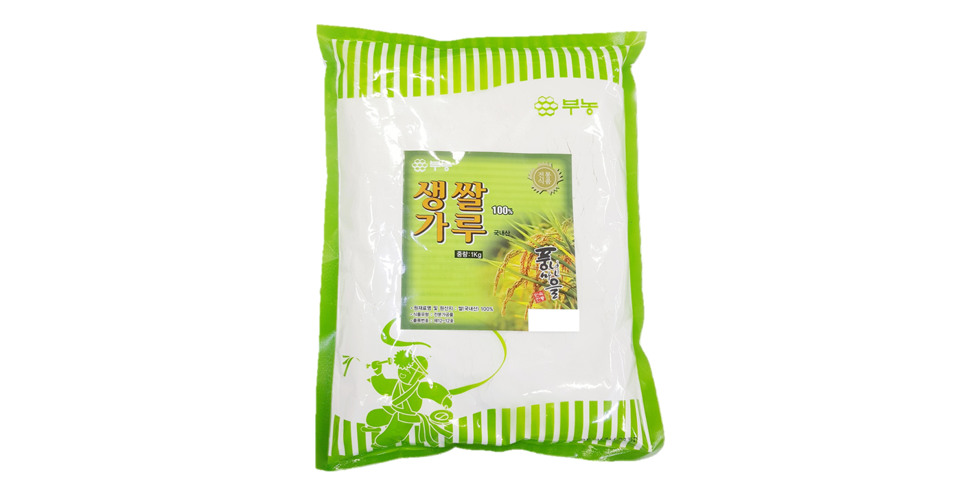 부농 쌀가루 (국산100%) 1kg : 푸드엔마트