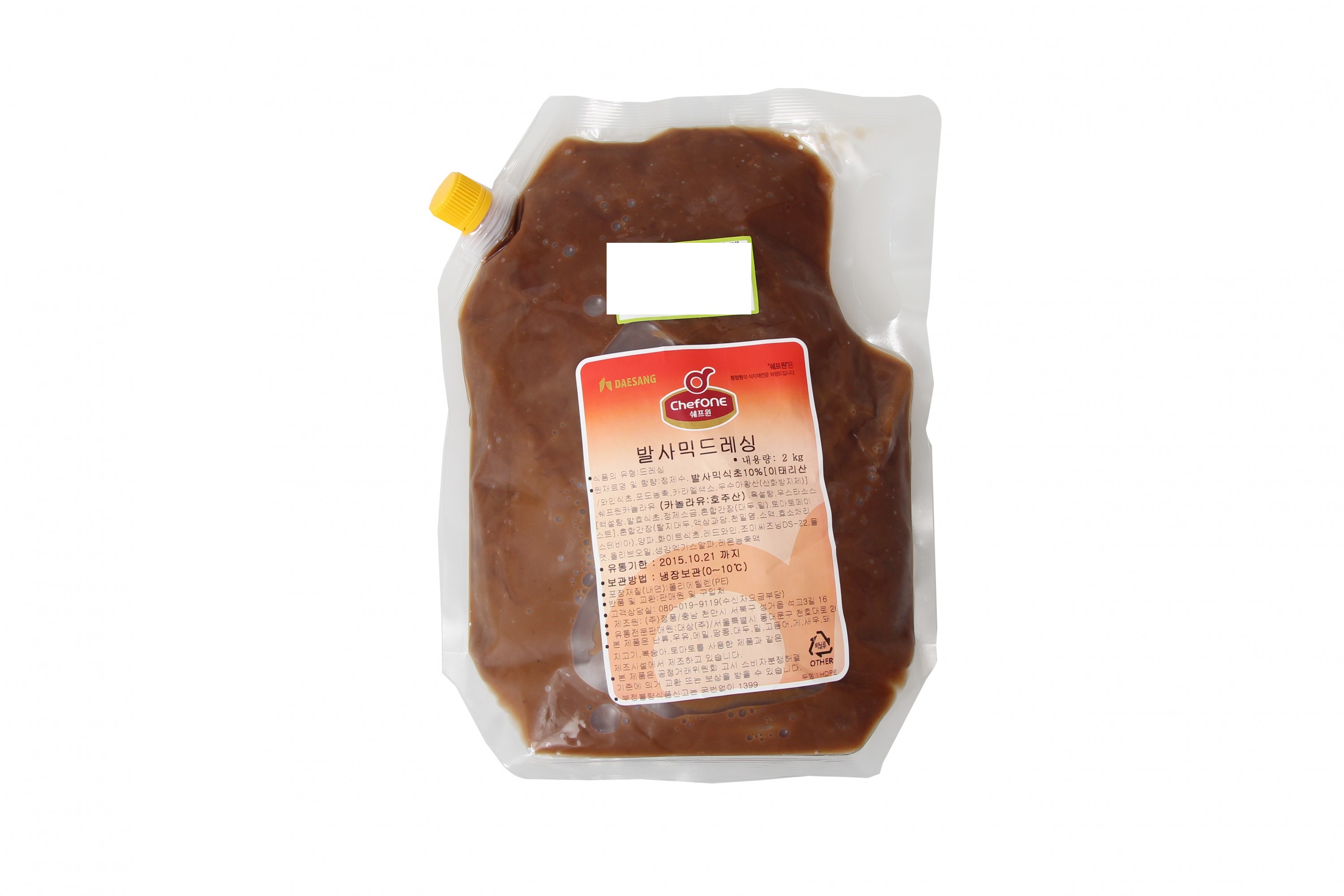 쉐프원 발사믹드레싱 2kg : 푸드엔마트