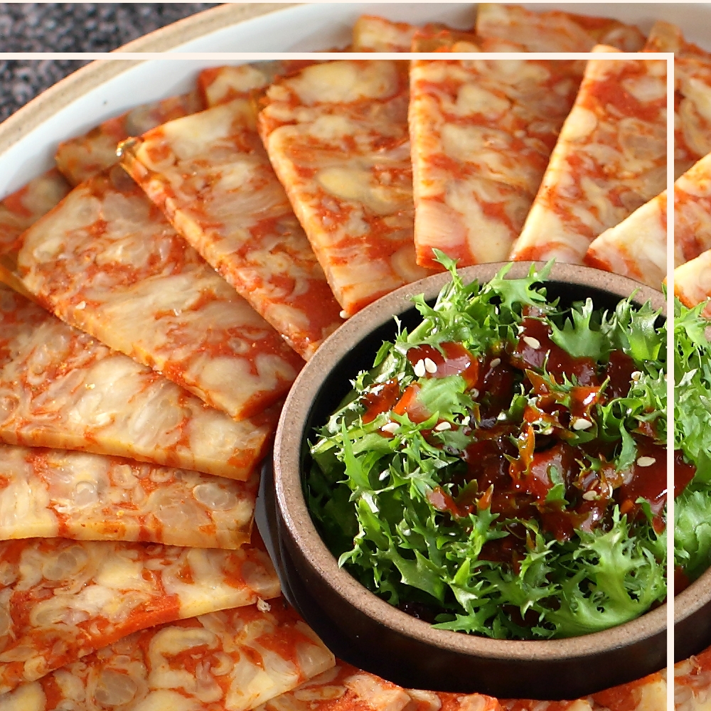 쫄깃하고 매콤한 국내산 닭발편육 200g x 1팩 : 두루담