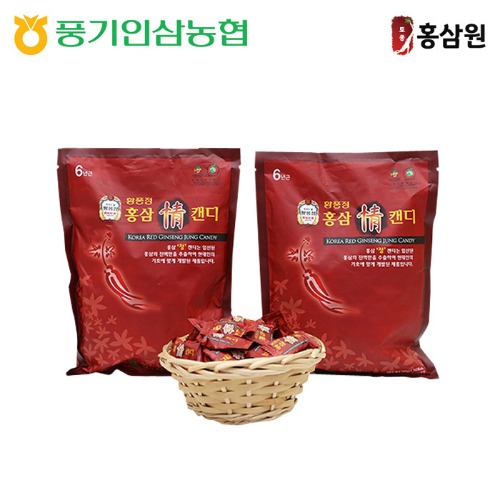 황풍정 홍삼정 캔디300g 풍기인삼농협 : 토종홍삼원스토어