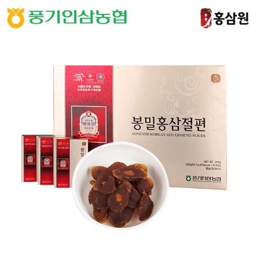 봉밀홍삼절편 20gx10 풍기인삼농협 : 토종홍삼원스토어