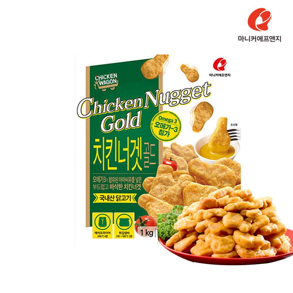 마니커에프앤지 골드치킨너겟 1kg : 마켓임당
